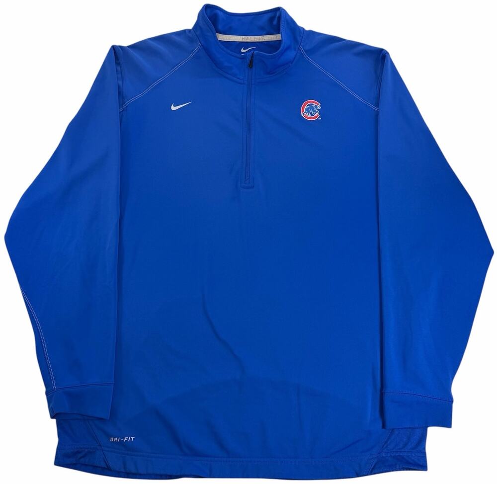 Nike Chicago Cubs Authentic Collection Dri-Fit MLB 1/4 Zip Men's XL Sweatshirt